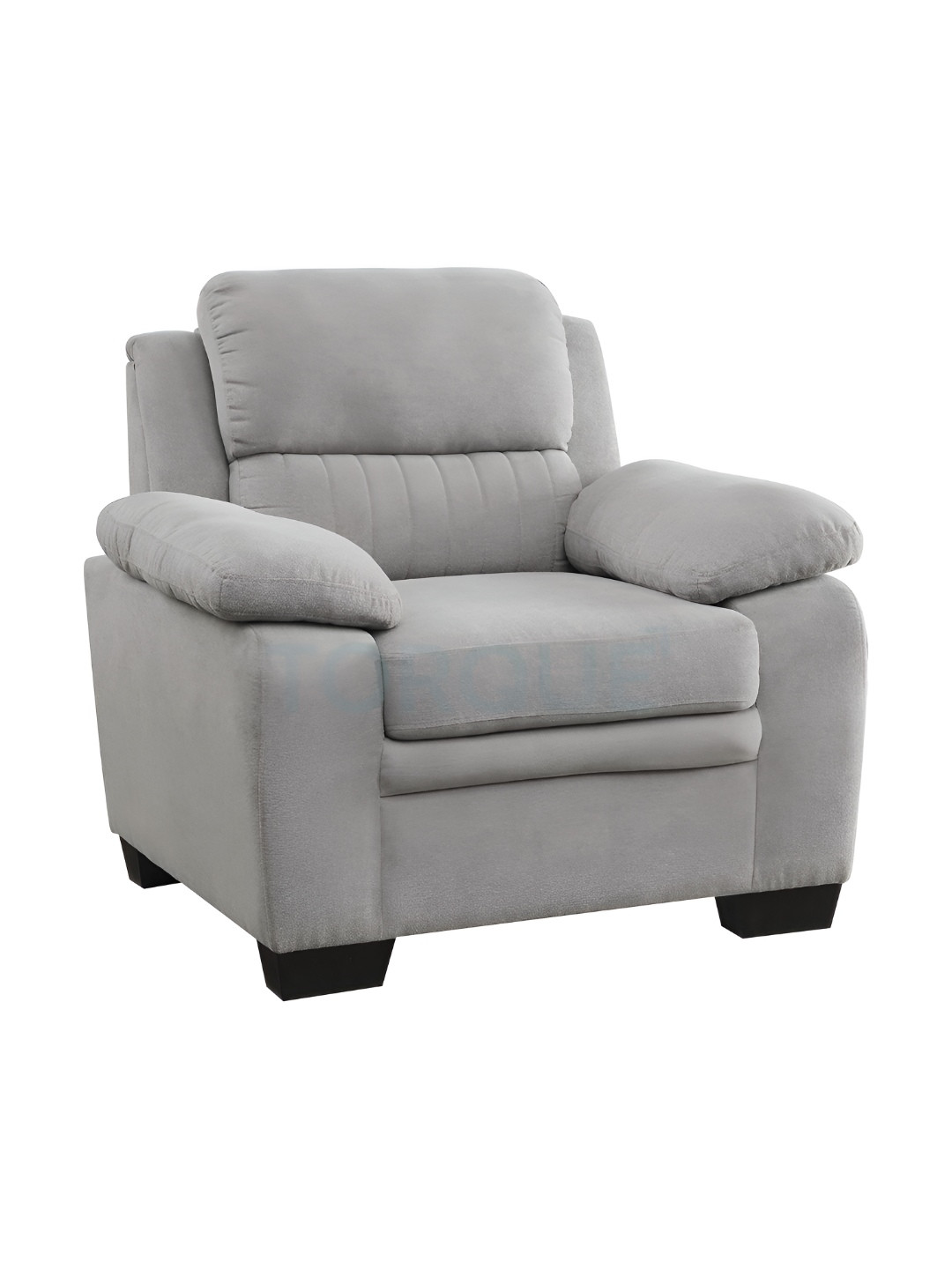 Torque Jett Grey 1 Seater Inflatable Sofa With Couch