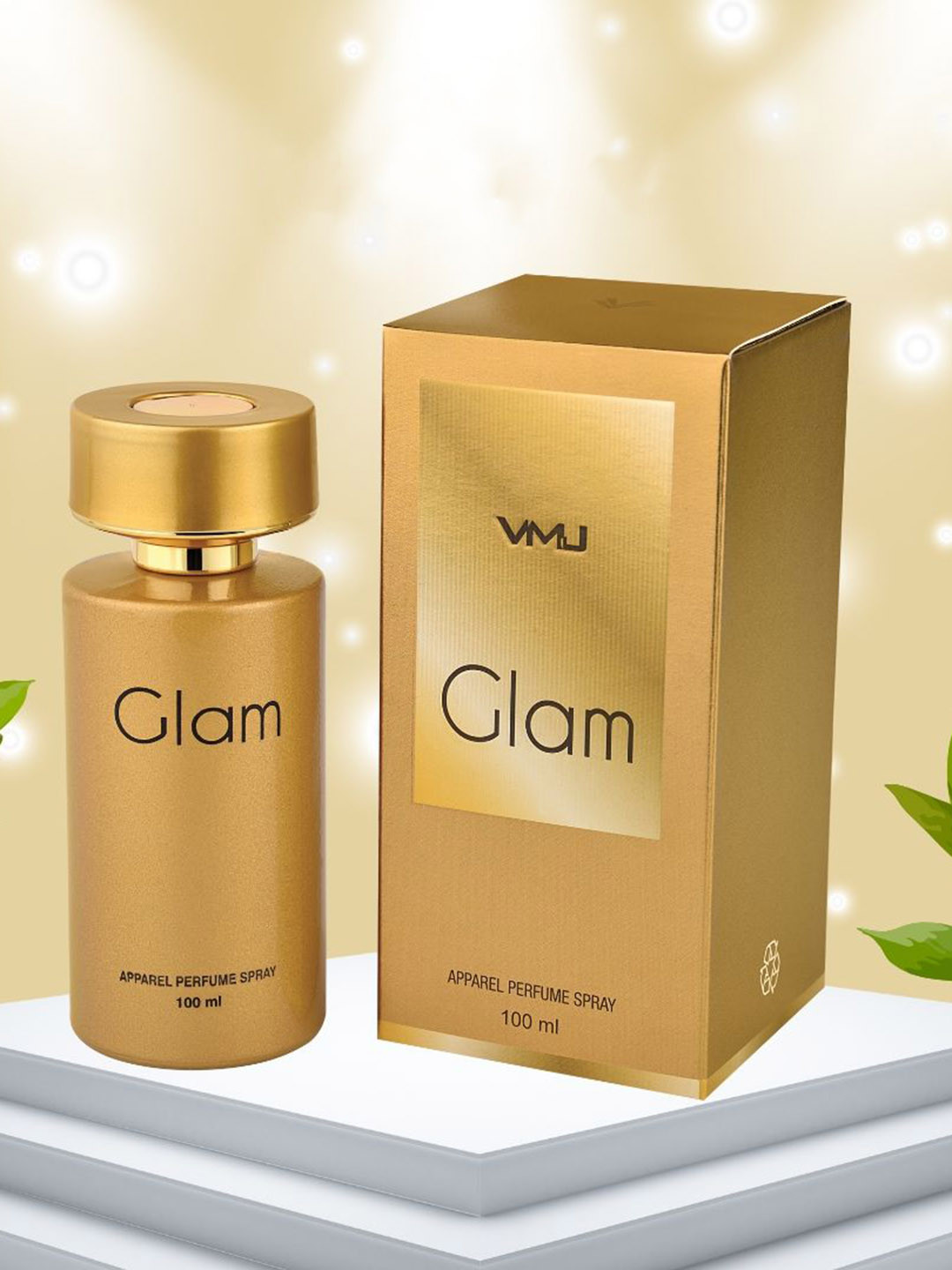 VMJ Glam Gold Apparel Long Lasting Perfume Spray - 100 ml