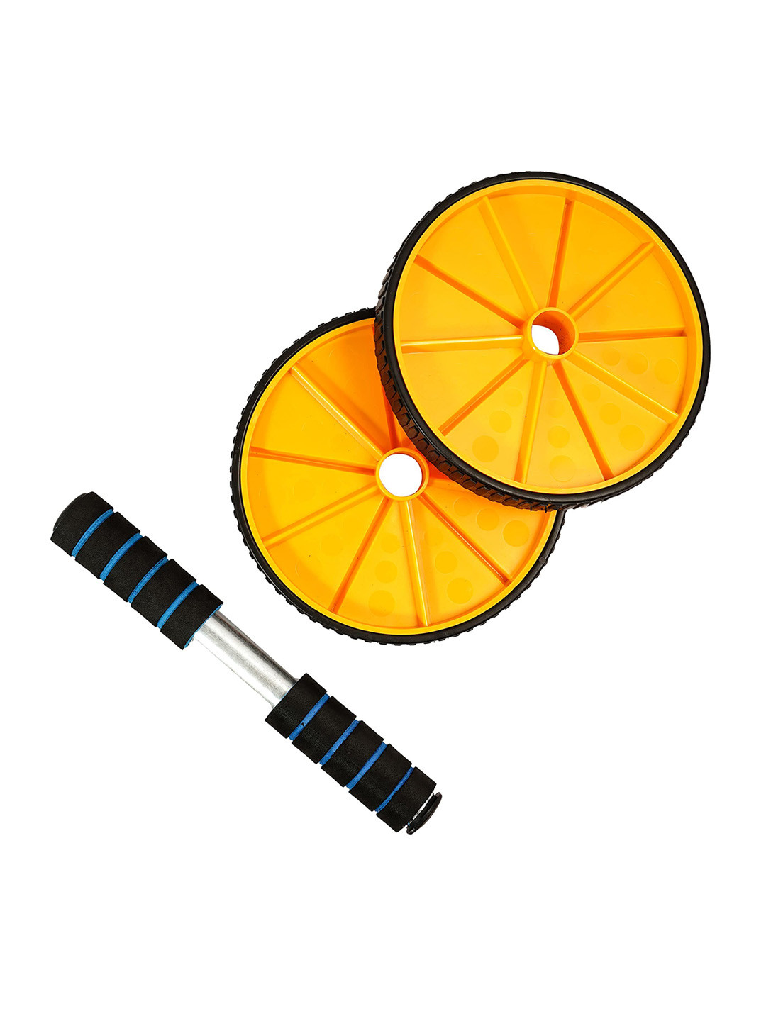 TENS Dual Wide Ab Roller Wheel For Abs Workout