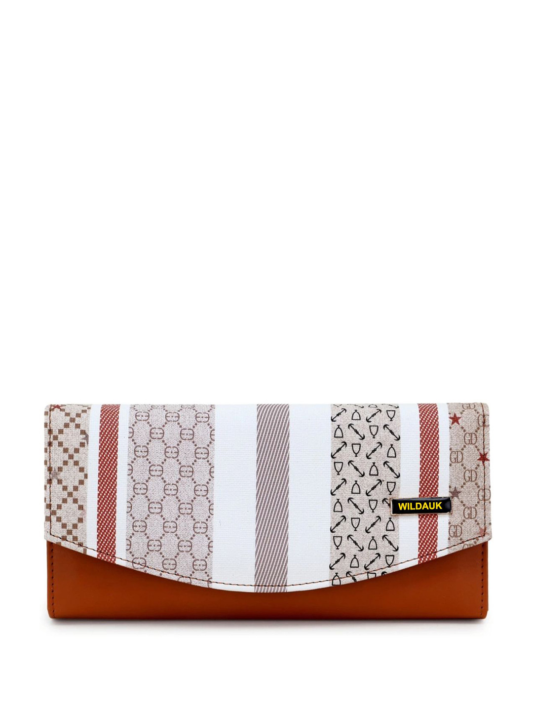WILDAUK Printed Envelope Clutch