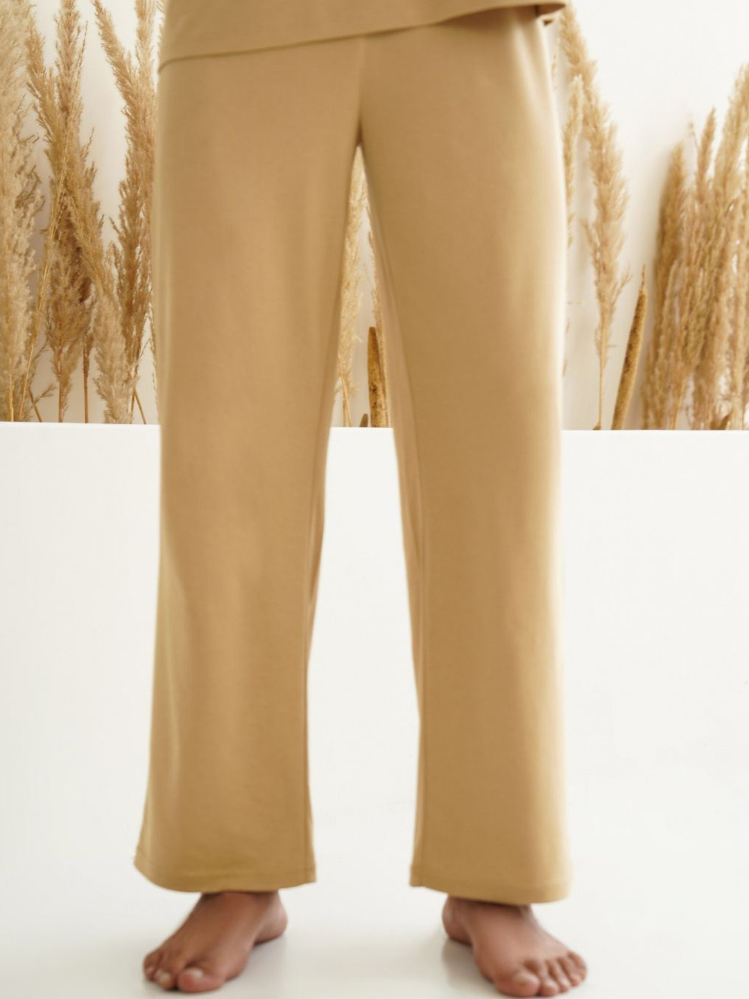 Muvazo Mid-Rise Straight-Leg Lounge Pants