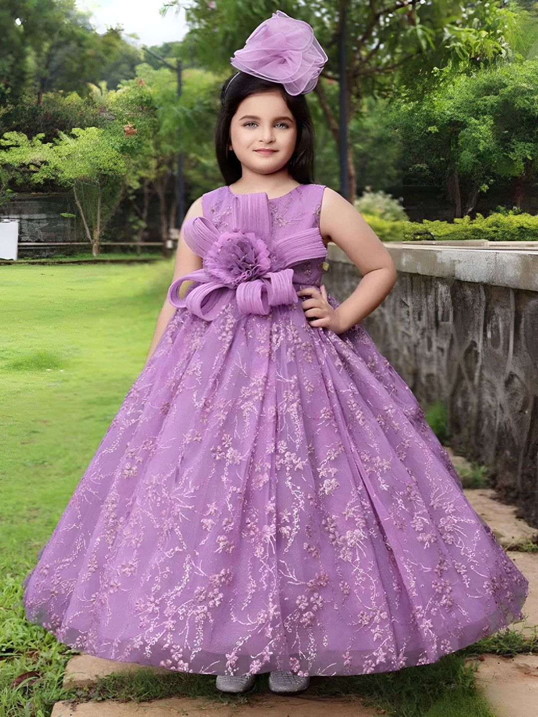 BAESD Women Net Gown Dress