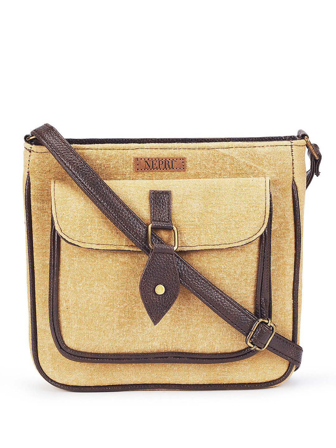 NEPRI Women Cotton Sling Bag