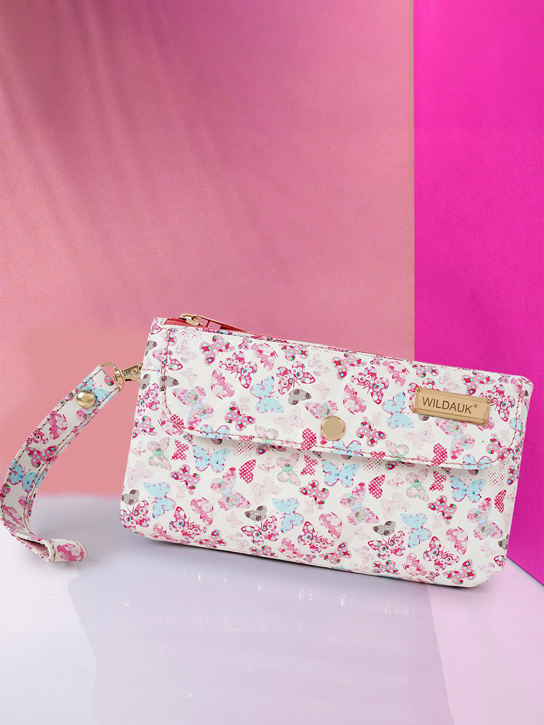 WILDAUK Printed Wrist Loop Purse