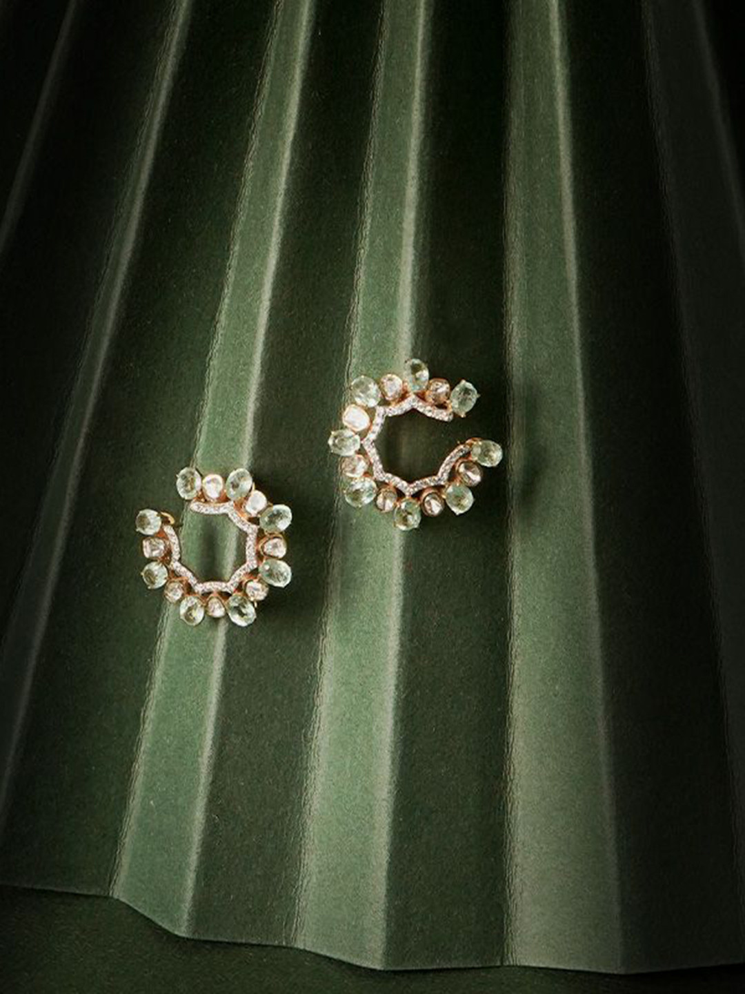 Polki Stories By Raniwala Polki Stud Earrings