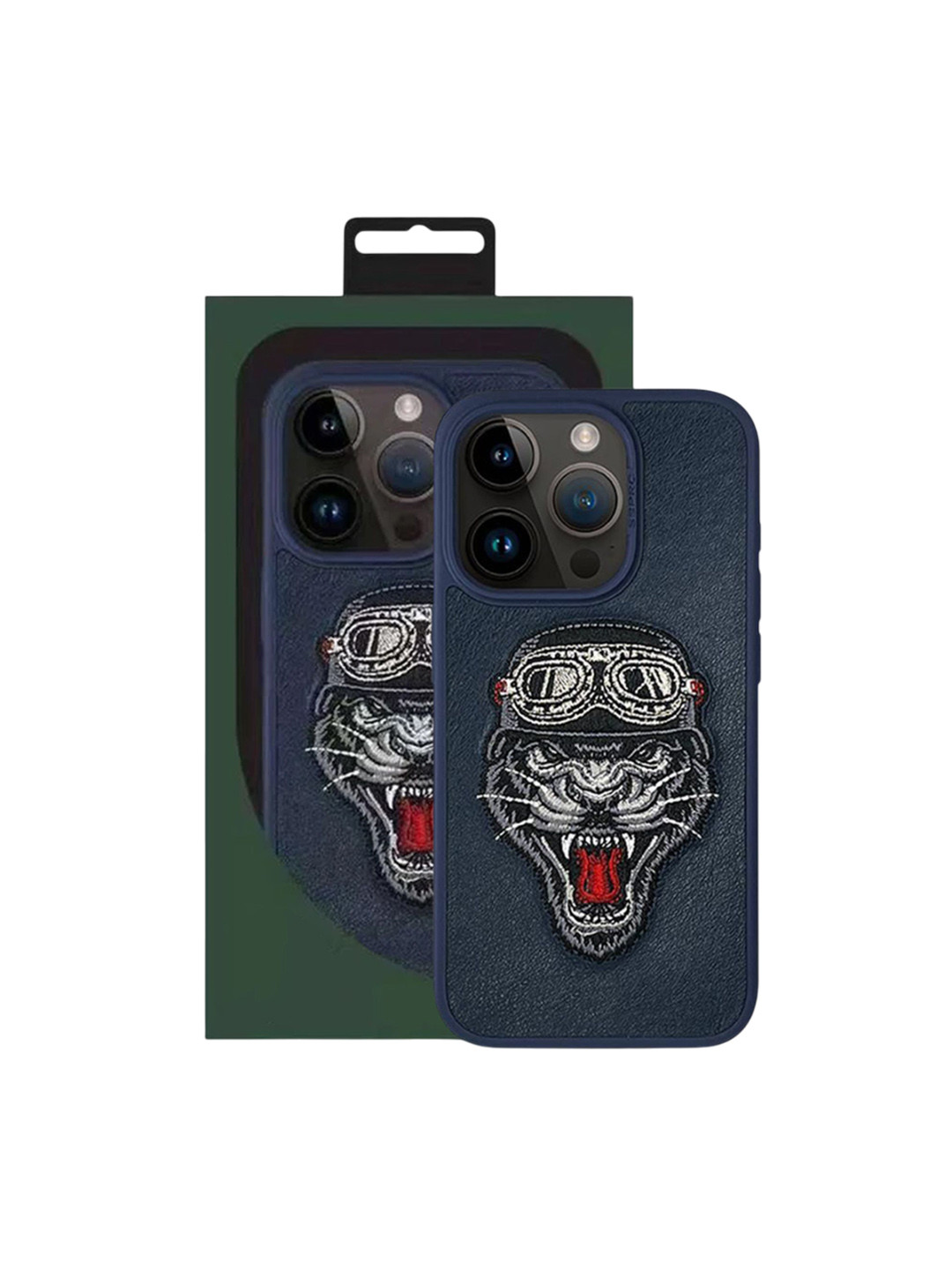 TREEMODA Animal Printed Unisex iPhone 15 Pro Back Case