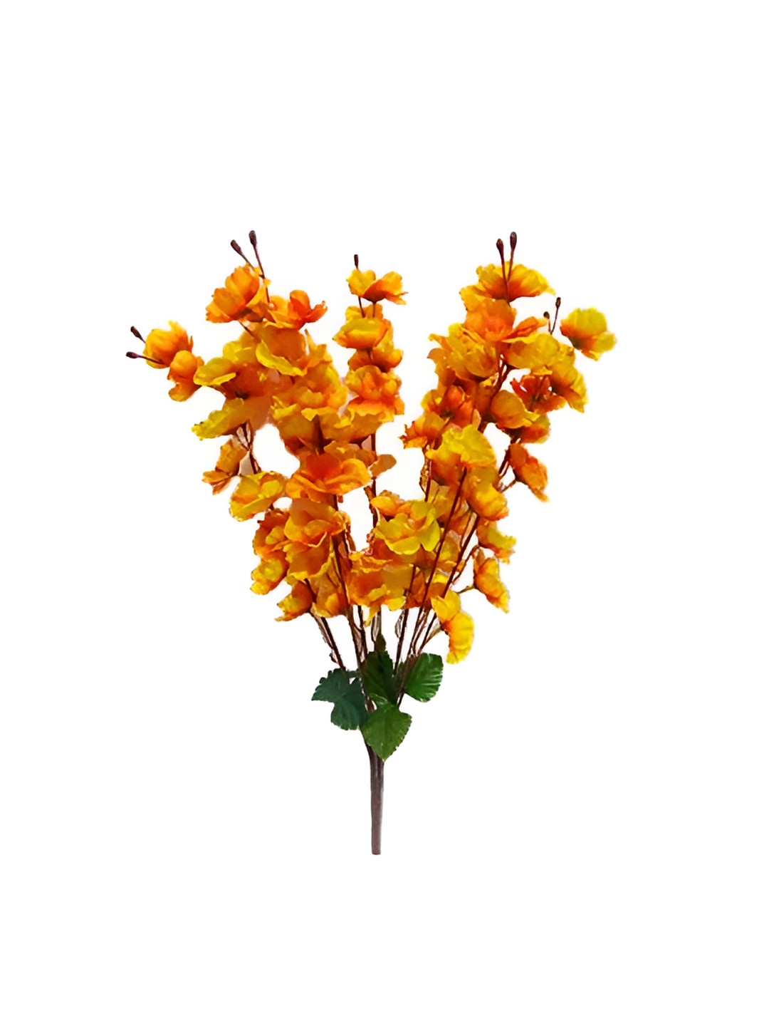 Nutts Orange 2 Pieces Blossom Artificial Flowers
