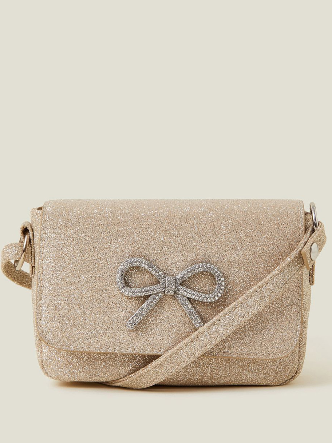 Accessorize Women Embellished Sling Bag With Non-Detachable Sling Strap