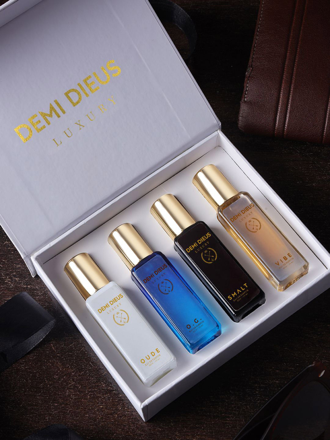 DEMI DIEUS Set Of 4 Smalt Vibe O.G Oude Long Lasting Eau De Parfum - 20 ml Each