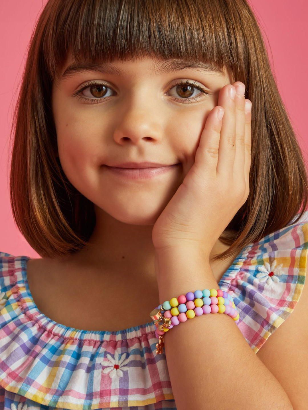 Accessorize London Girls Set Of 3 Unicorn Elasticated Bracelets