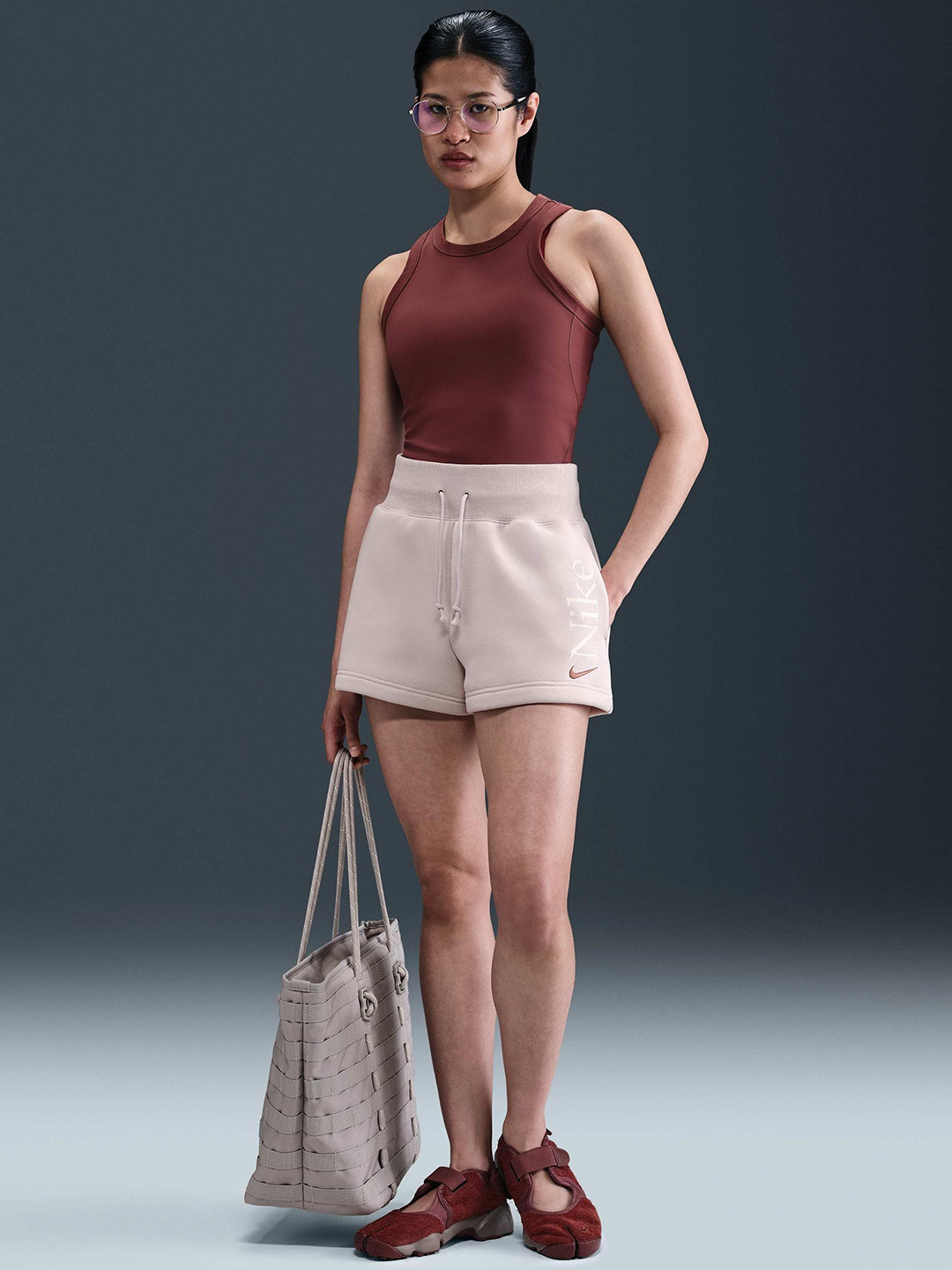 Nike Sportswear Phoenix Fleece Women's Loose High-Waisted 5cm (approx.) Logo Shorts