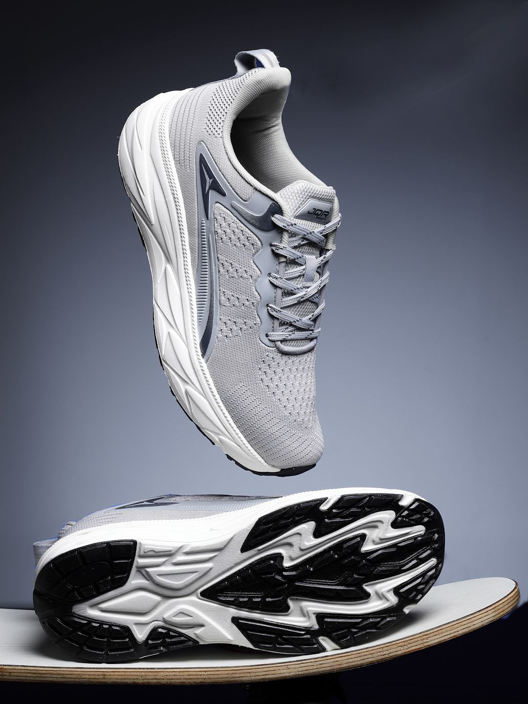 JQR Ares Men Mesh Running Non-Marking Shoes