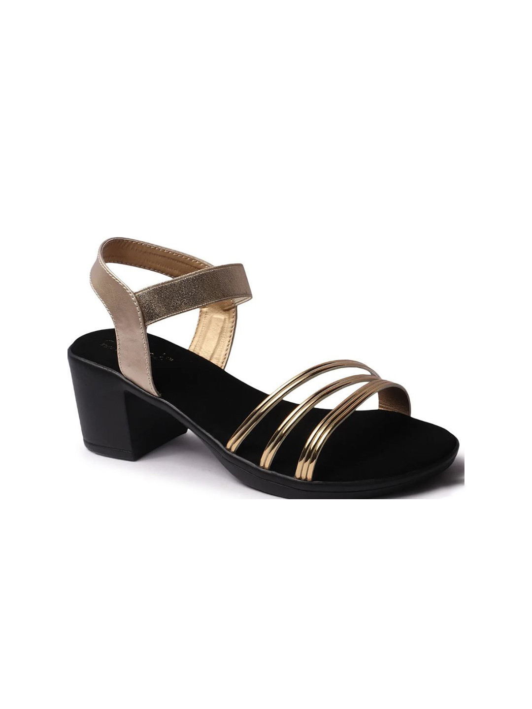 LADOO'S Leather Block Sandals