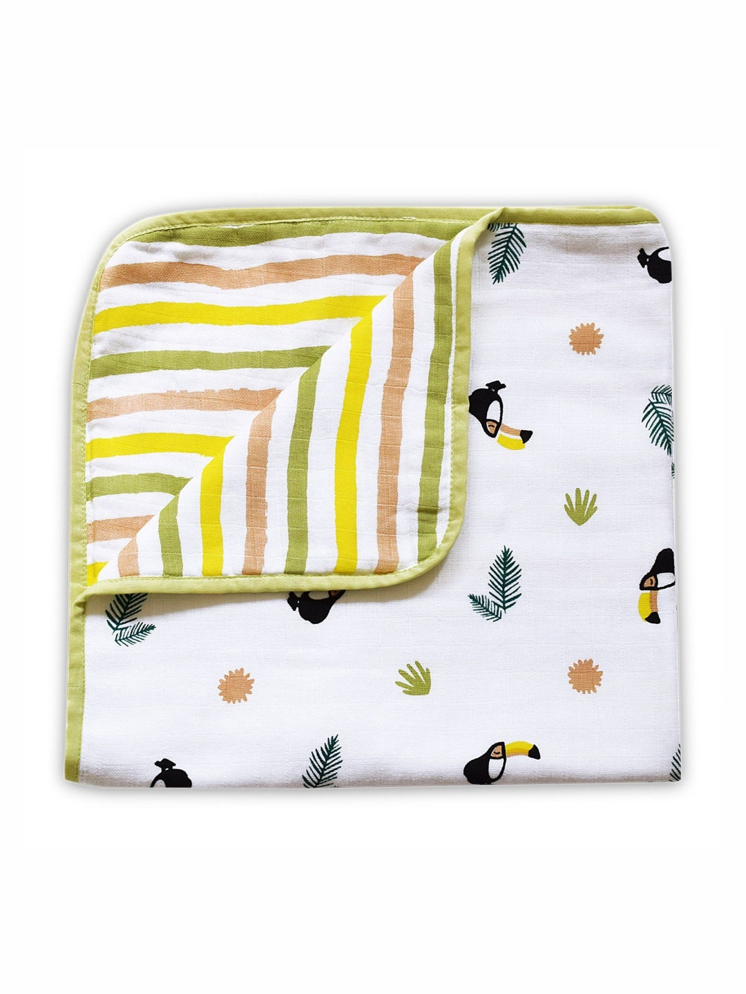 Masilo Yellow 300 GSM Single Bed Blanket