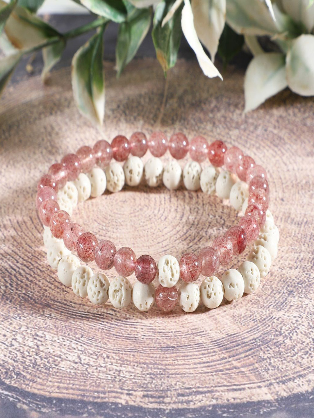 Nirvana Unisex 2 Crystals Bracelet