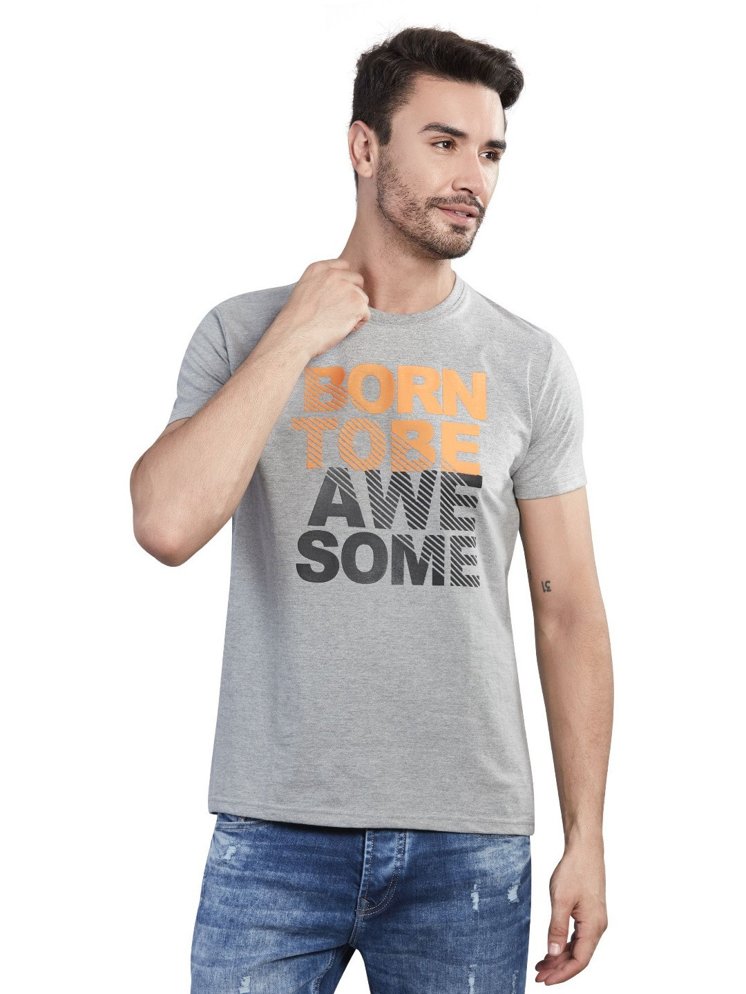 BE POSITIVE Men T-shirt