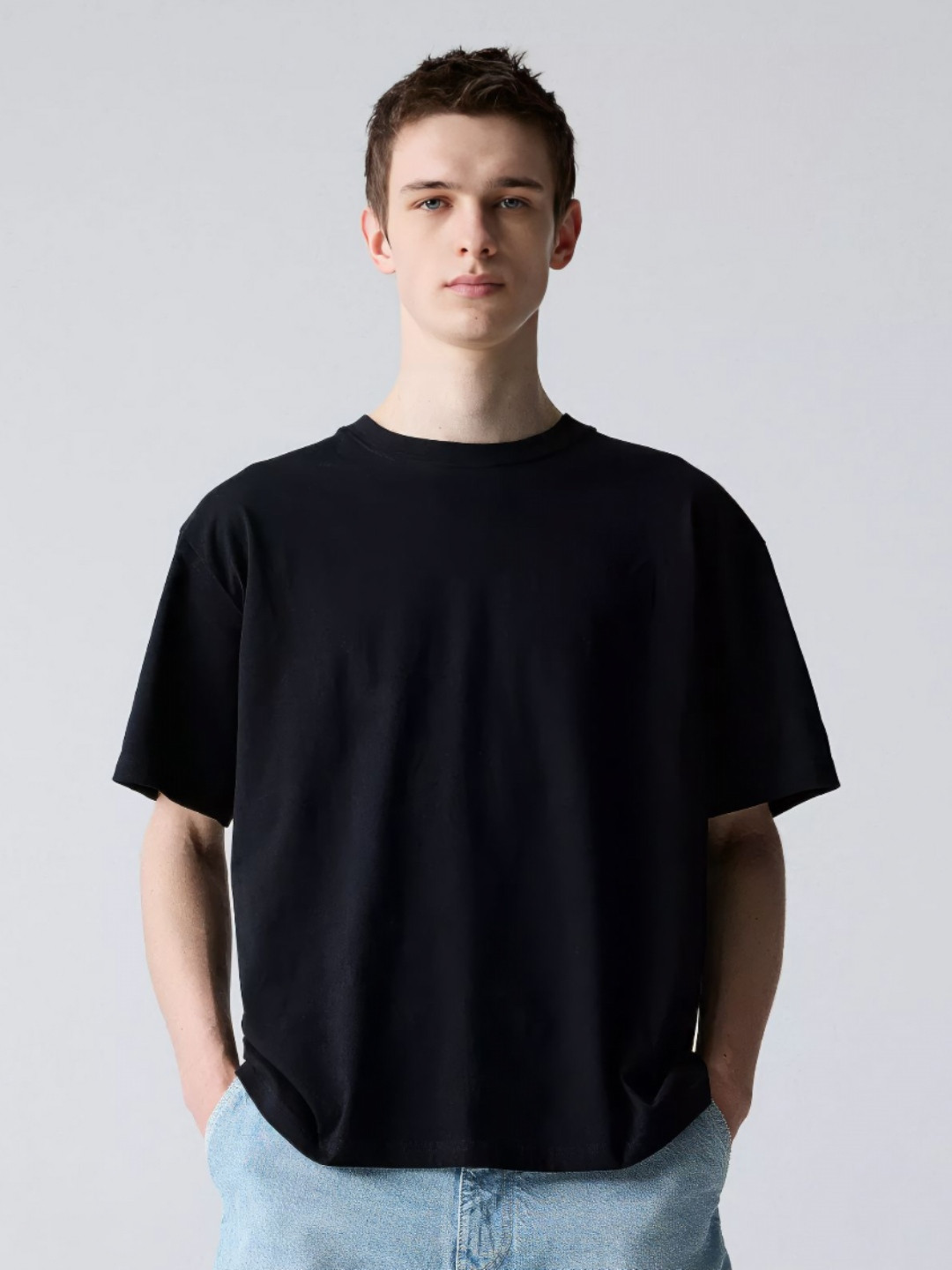 Backbenchers Men Solid Oversized T-shirt