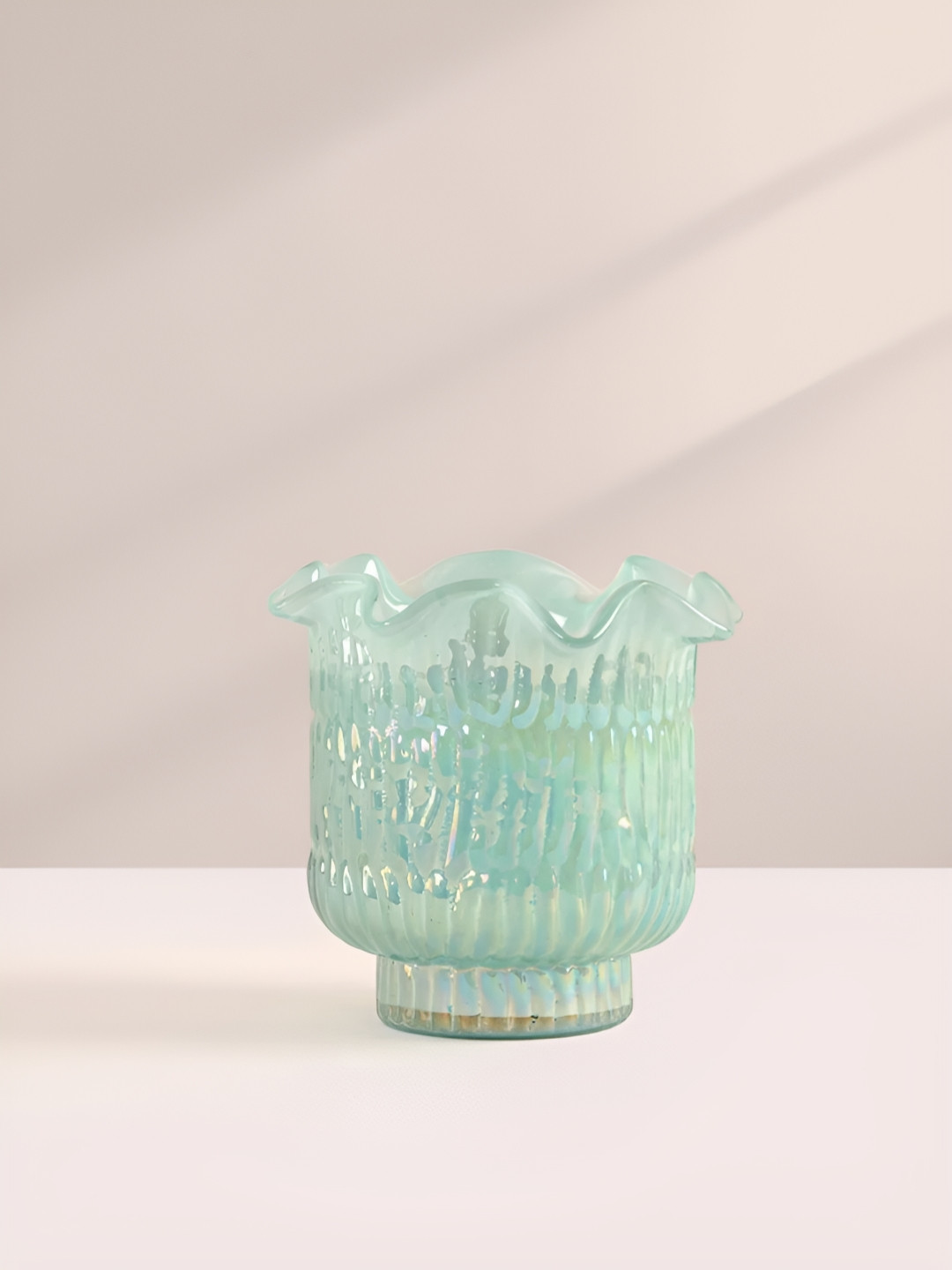 DOFT CANDLES Flower-Cut Scented 1 Wick Orange Cassis Striped Geometric Regular Jar Candles