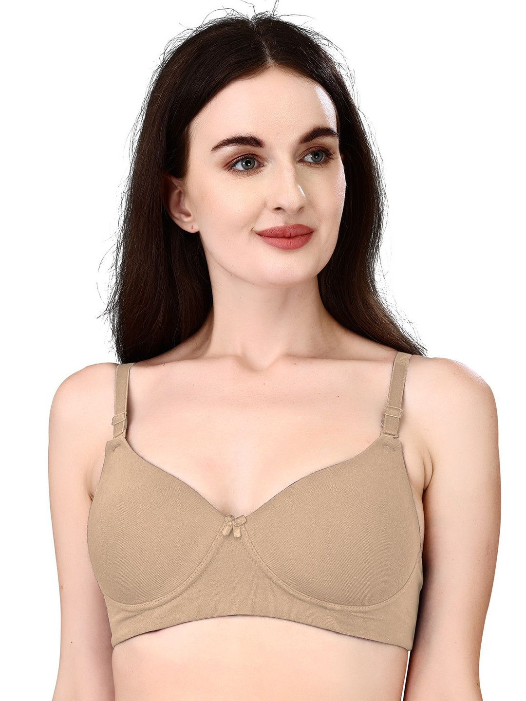 Exotica Lingerie Cotton Full Coverage Heavily Padded Dry Fit Push-Up Bra