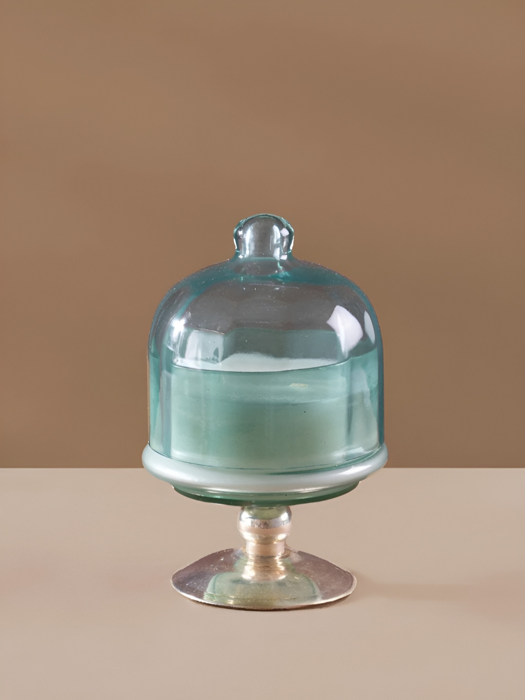 DOFT CANDLES Aqua Balmy Bergamot Sundance Aura 2 Wick Solid Round Regular Jar Candles
