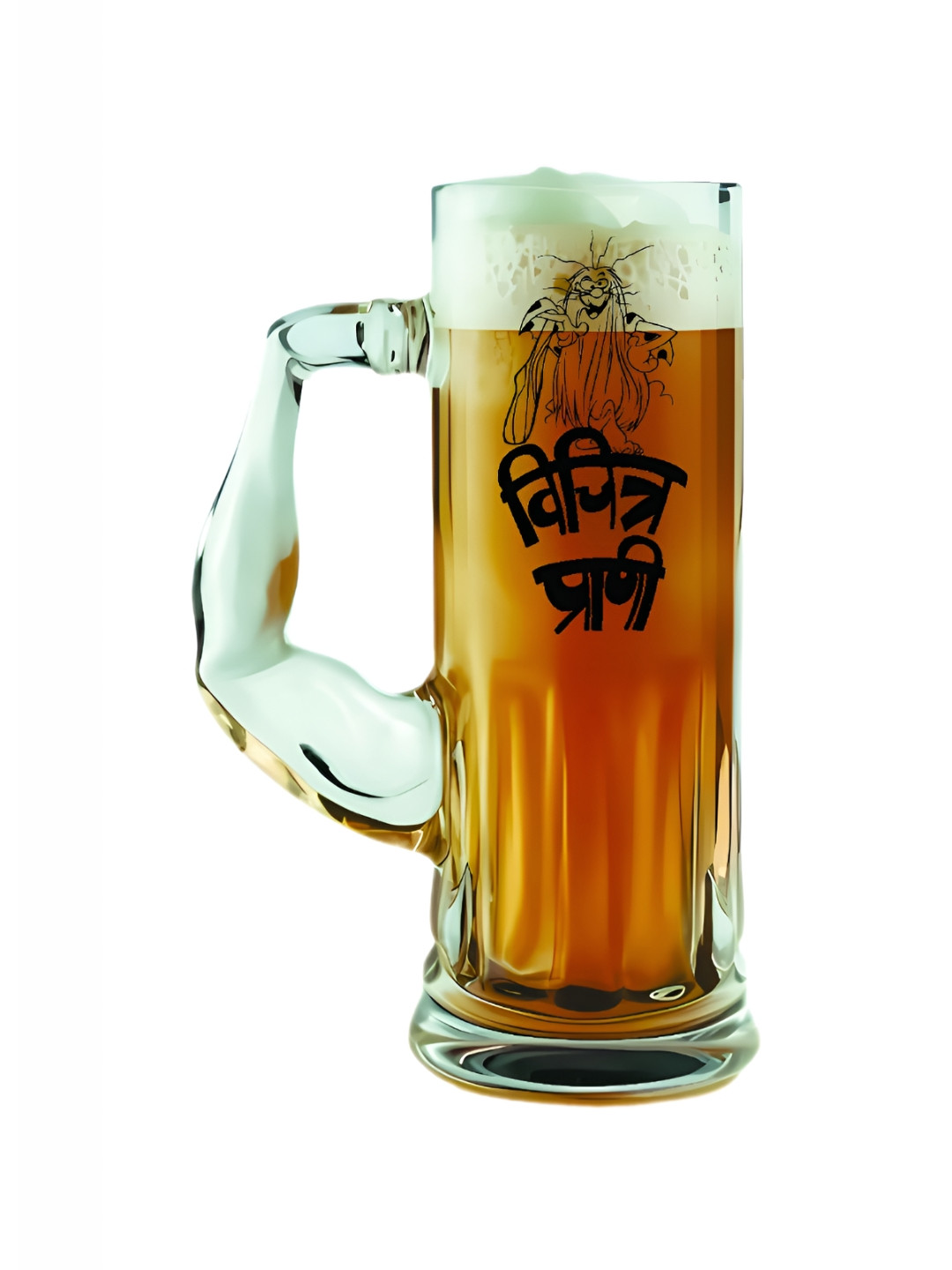 PRINTING DADDY Black Glass Core Set of Cups and Mugs