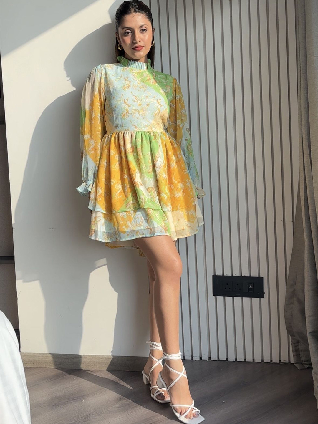 House of Sal Women Backless short dress