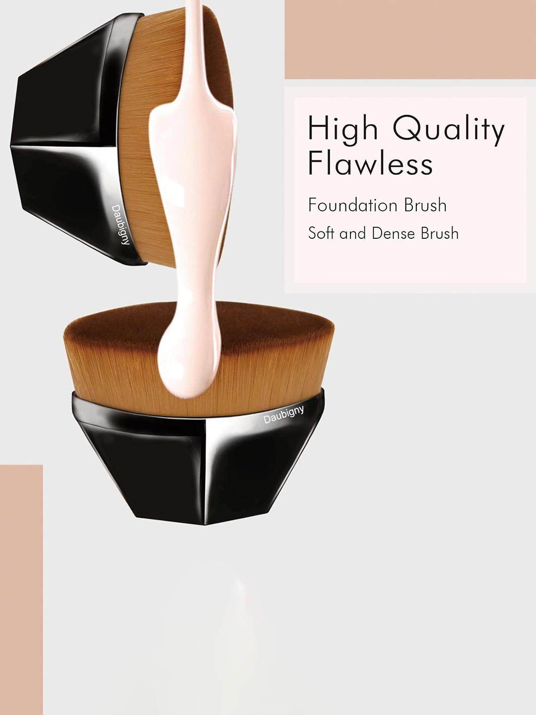 PURRPALAX Long Lasting Foundation Brush With Case