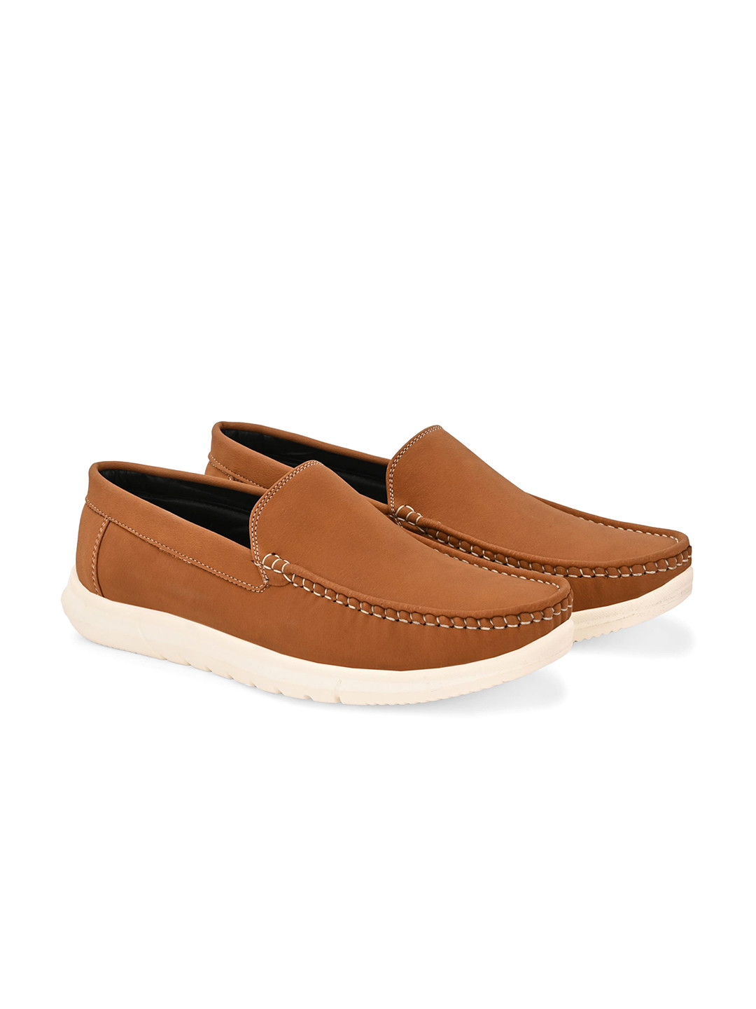 Azzaro Black Men Slip-On Padded Loafers