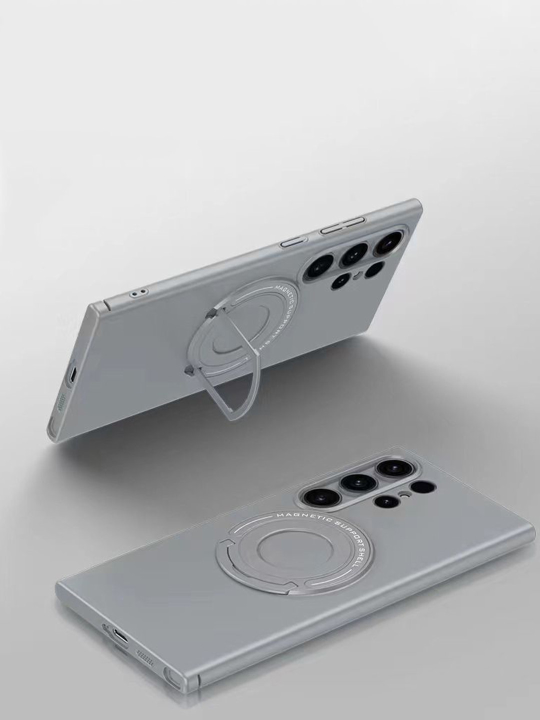 Luxury Kase Premium Magnetic Support Shell Samsung Galaxy S25 Ultra 5G Back Case