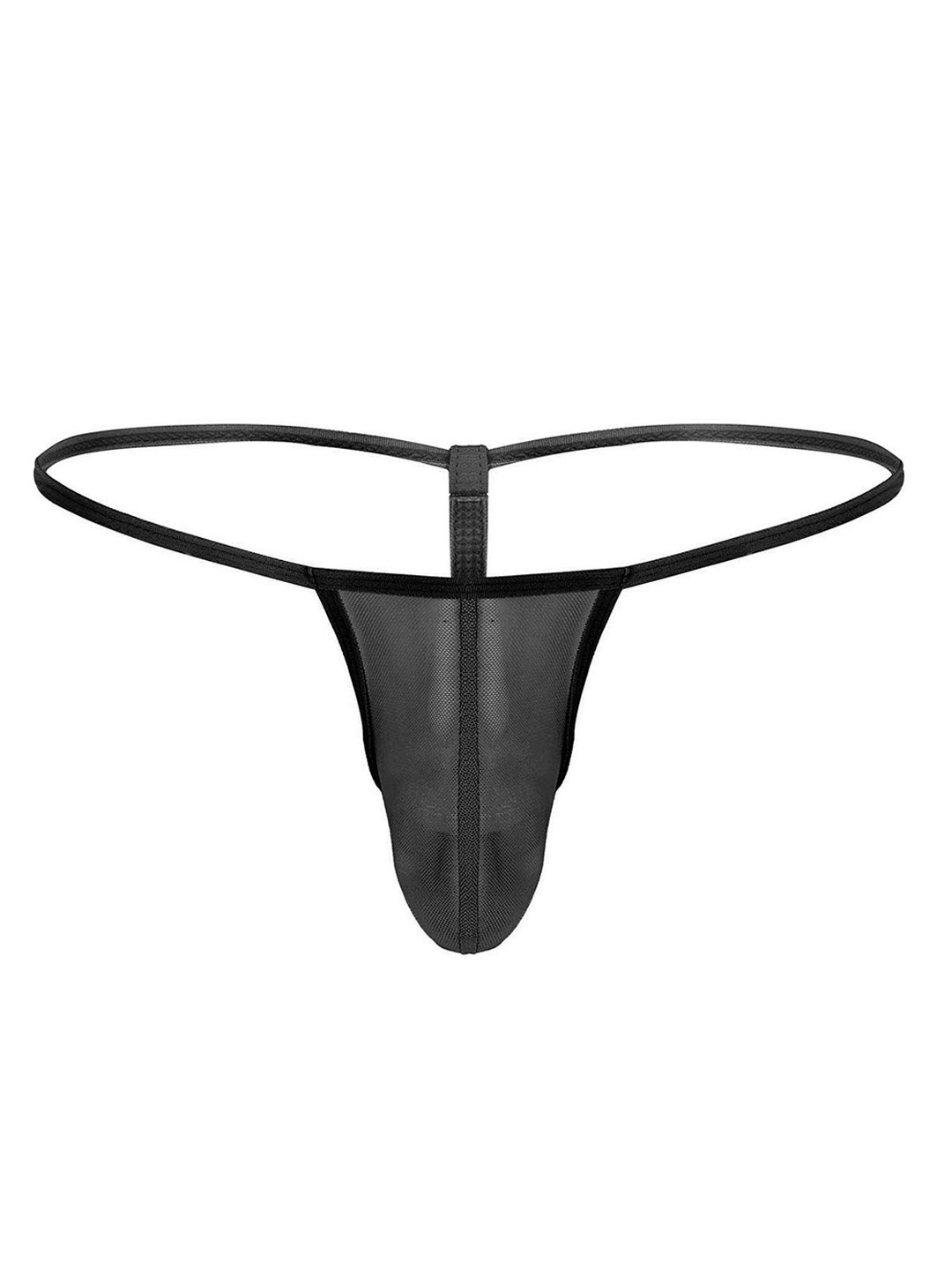 LEADWORT Mid-Rise Thongs Brief LD-ML-07049-BK-S