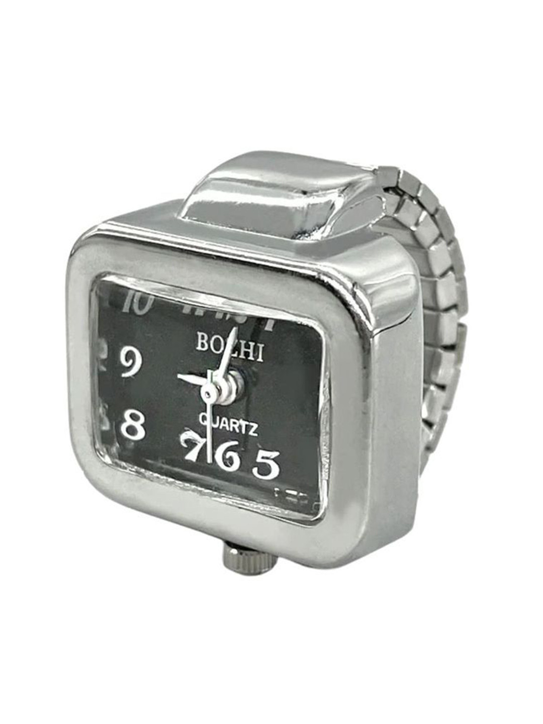 BOZHI Women Dial & Stainless Steel Straps Ring Watch GGBCEDJABGAE