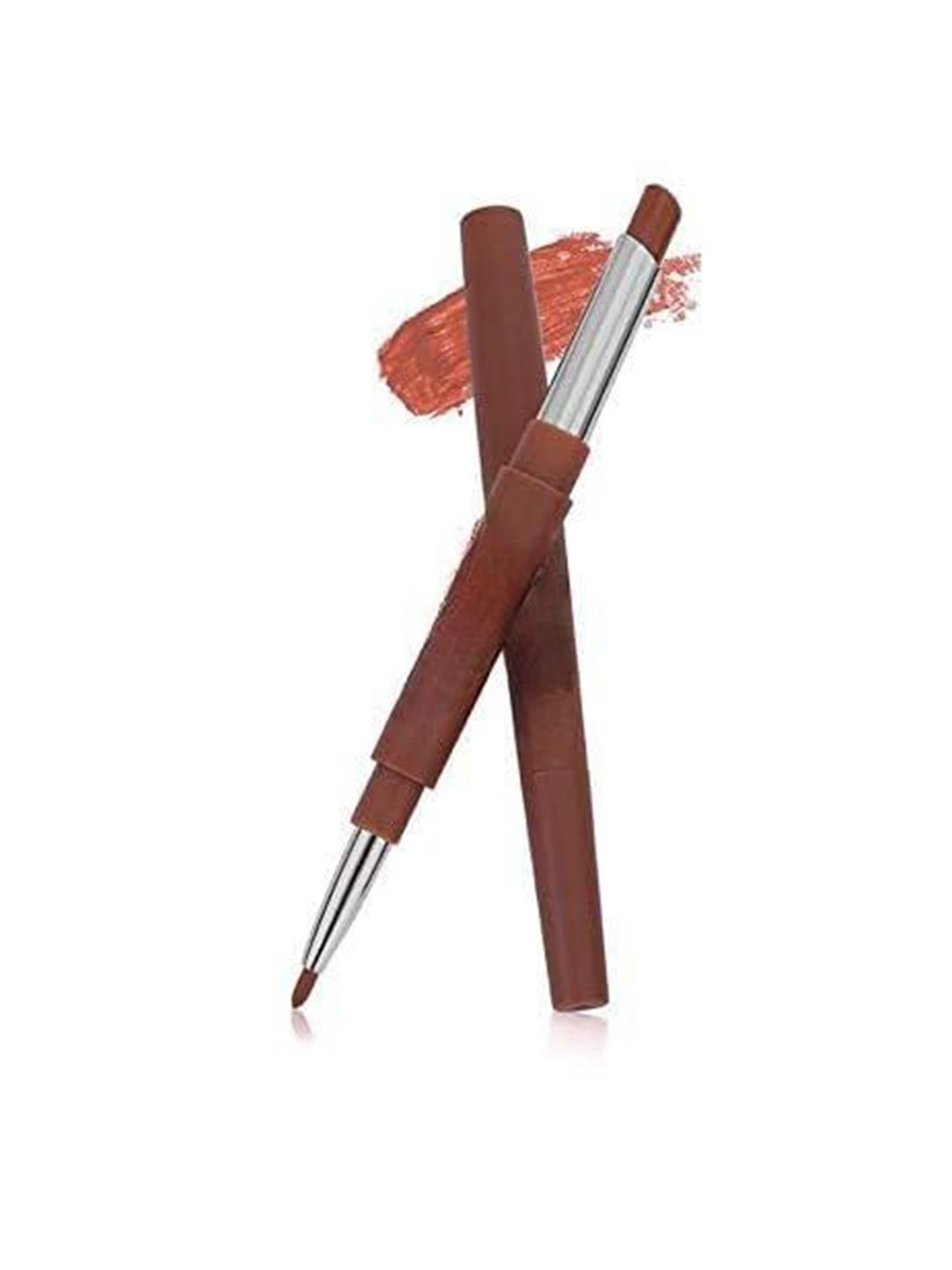 VBA 2 In 1 Creamy Lipstick With Lip Liner - Brown