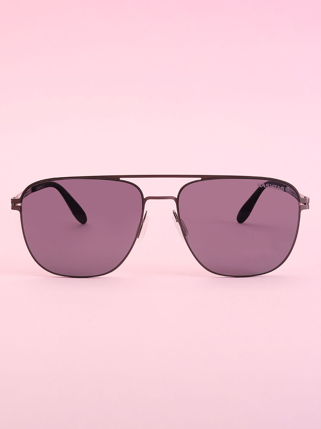 HASHTAG EYEWEAR Men UV Protected Lens Square Sunglasses EVAI-HL7058-M01