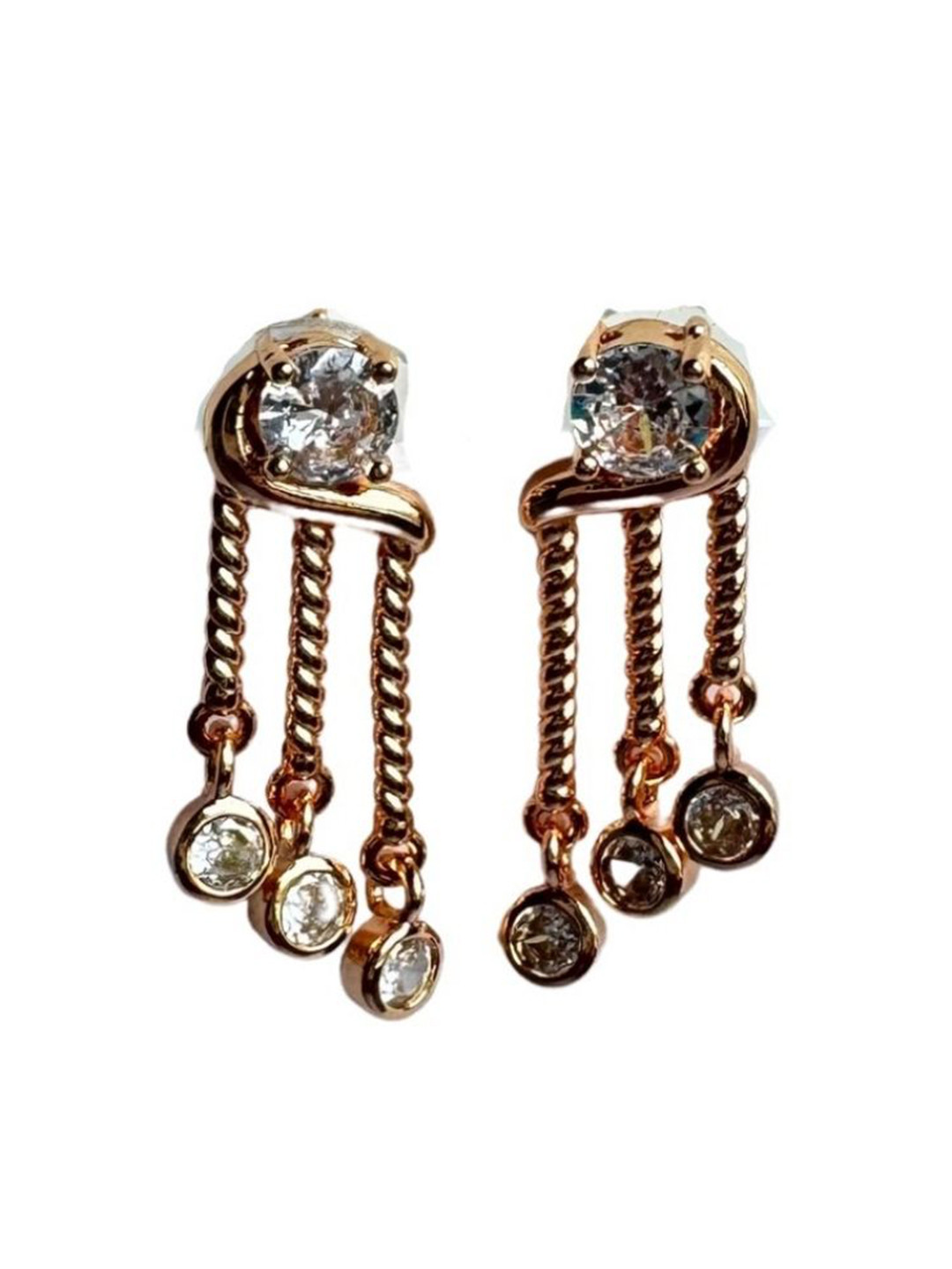 The Jewellery Tale Contemporary Drop Earrings