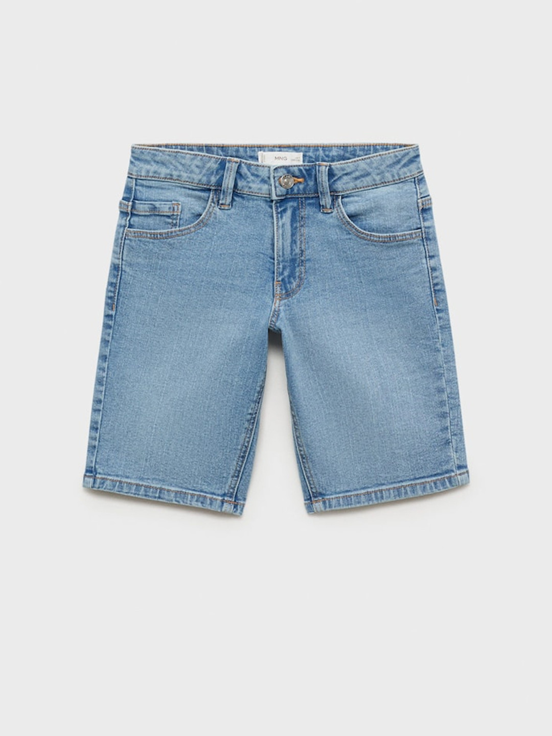 Mango Kids Boys Denim Shorts