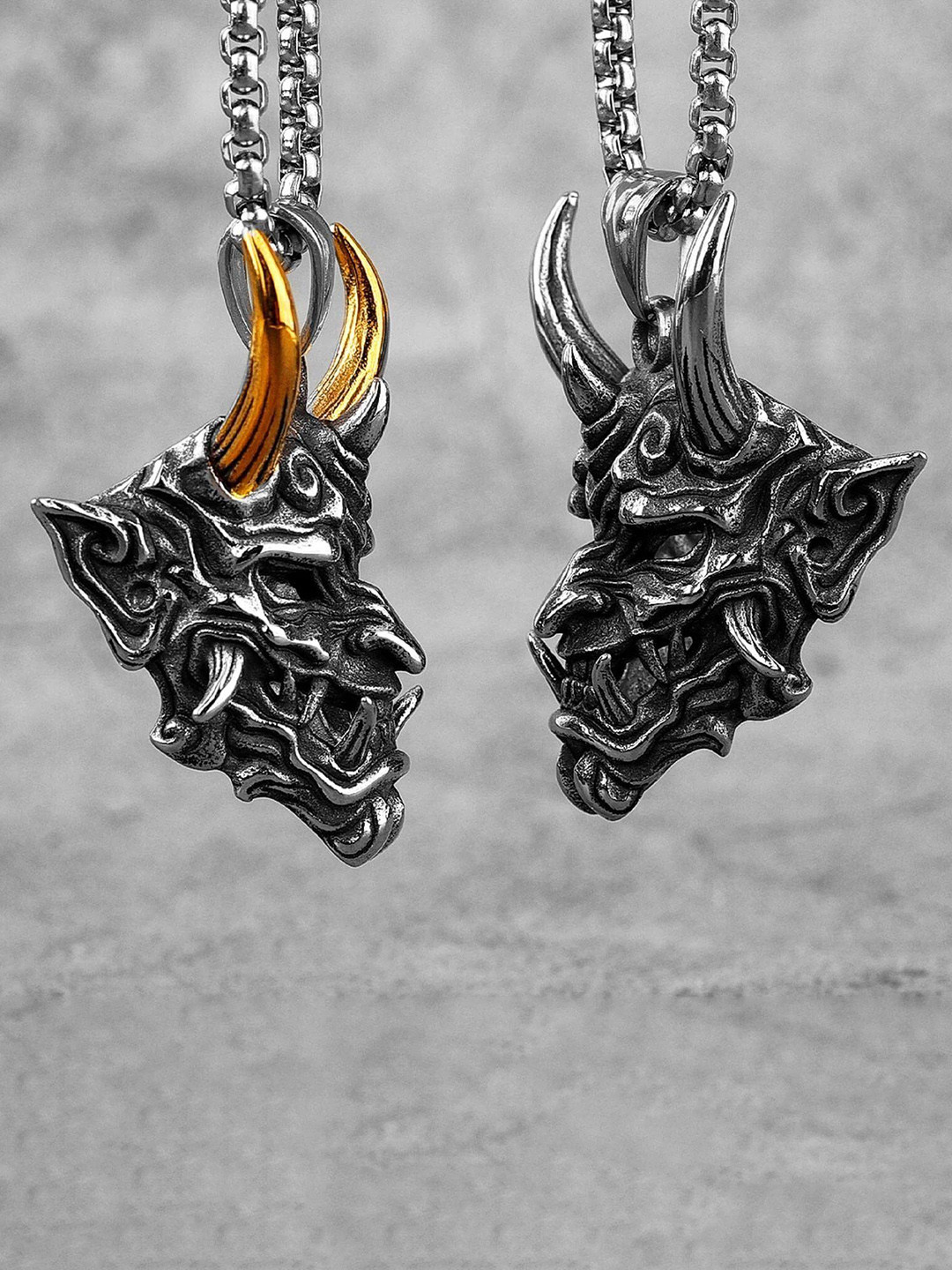 Roadster Contemporary Men Pendants with Chains