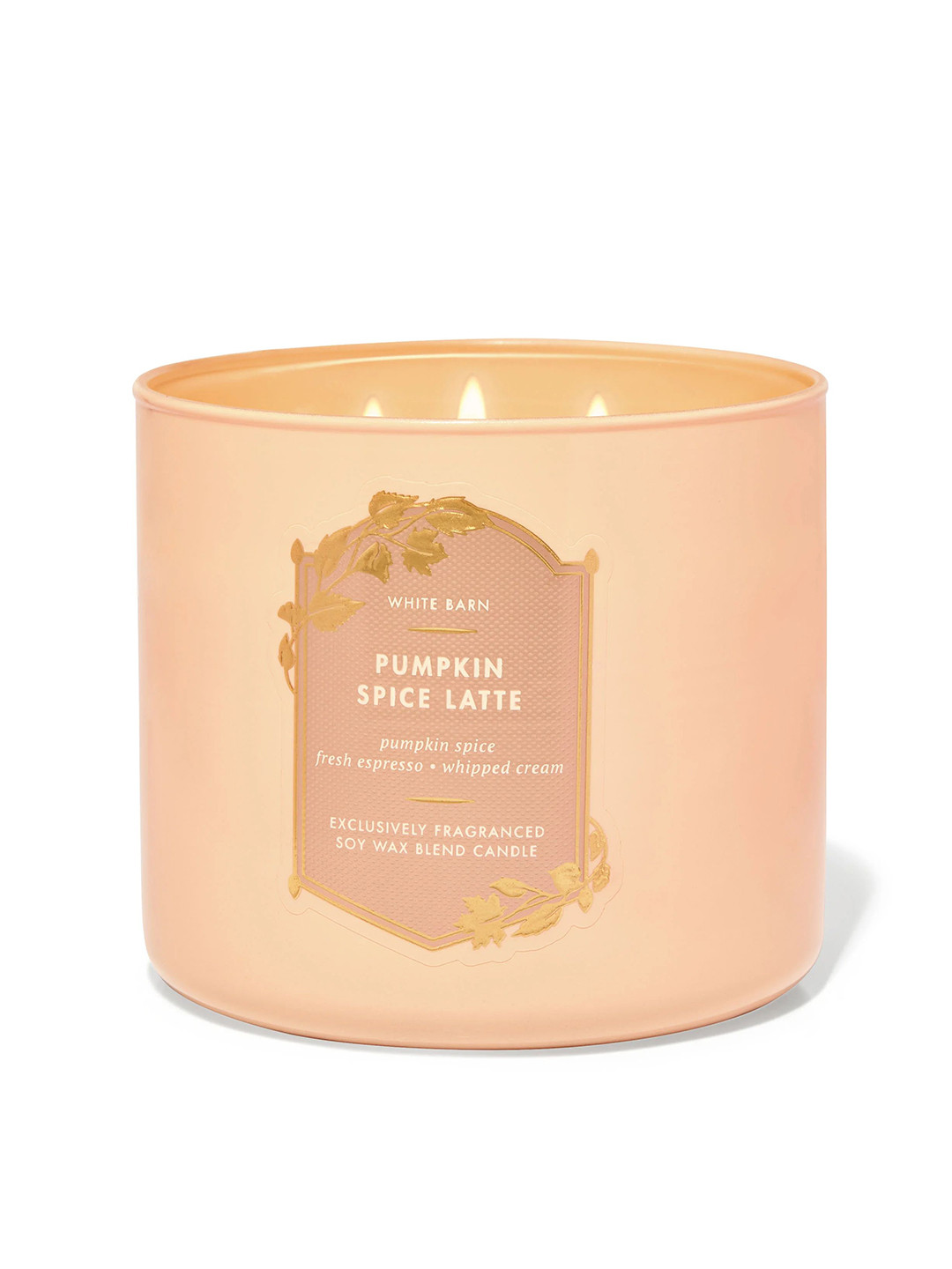 Bath & Body Works Pumpkin Spice Latte 3-Wick Candle - 411 g