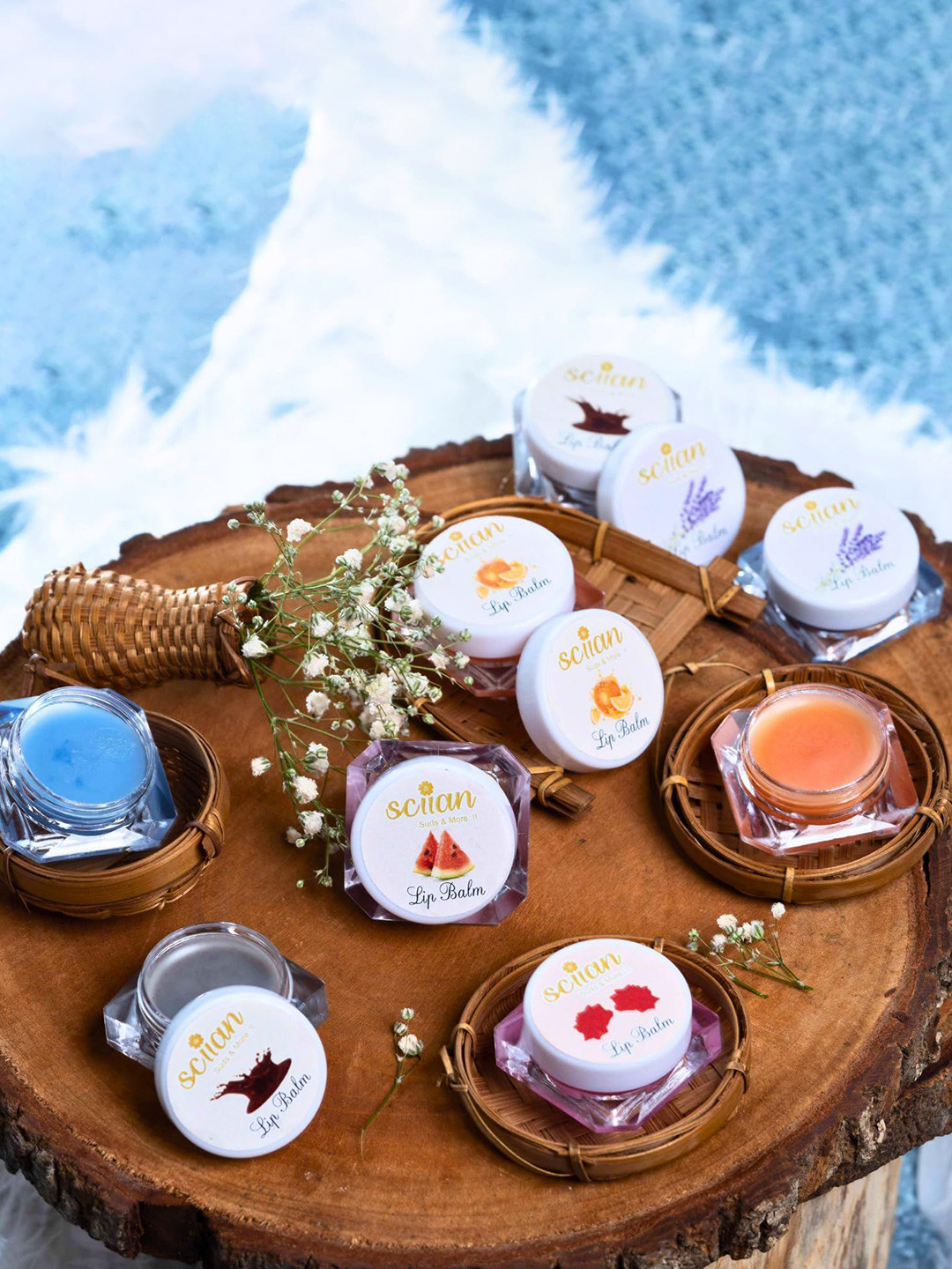 SCIIAN Hydrating Rose Lip Balm - 10 g