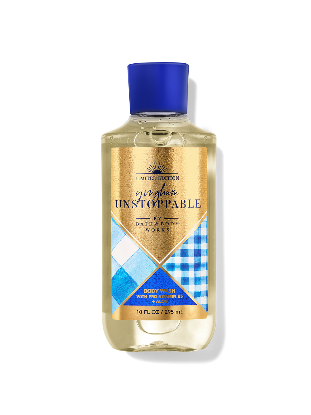 Bath & Body Works Gingham Unstoppable Hair, Face & Body Wash With Pro Vitamin B5 - 295ml