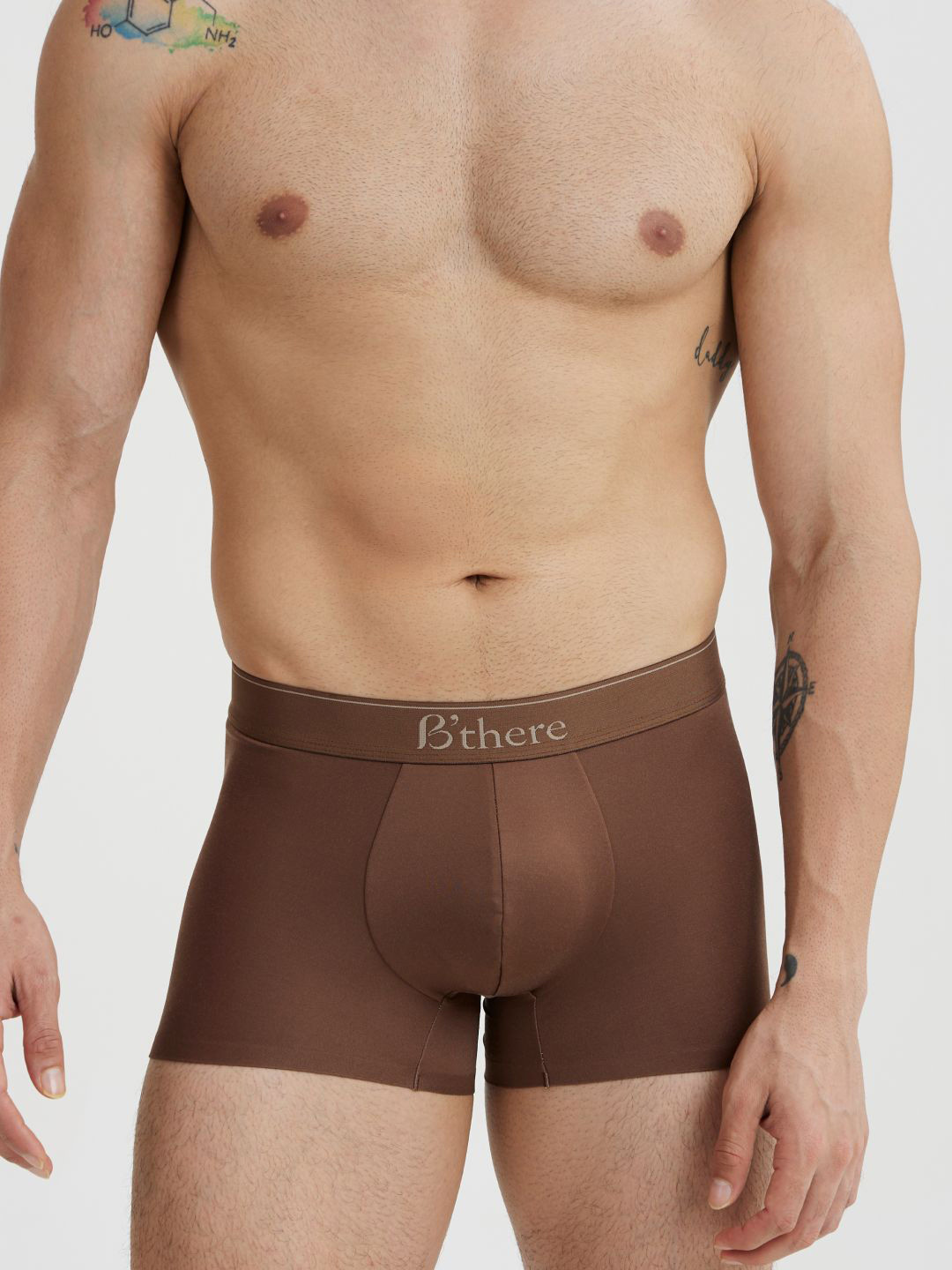 B'there Seamless Modal Microfiber Trunk U003_MOCHA_BROWN
