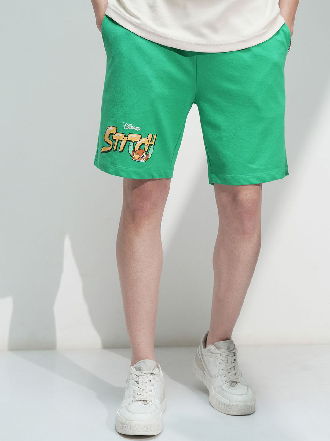 HIGHLANDER Disney Stitch Men Relaxed Fit Shorts