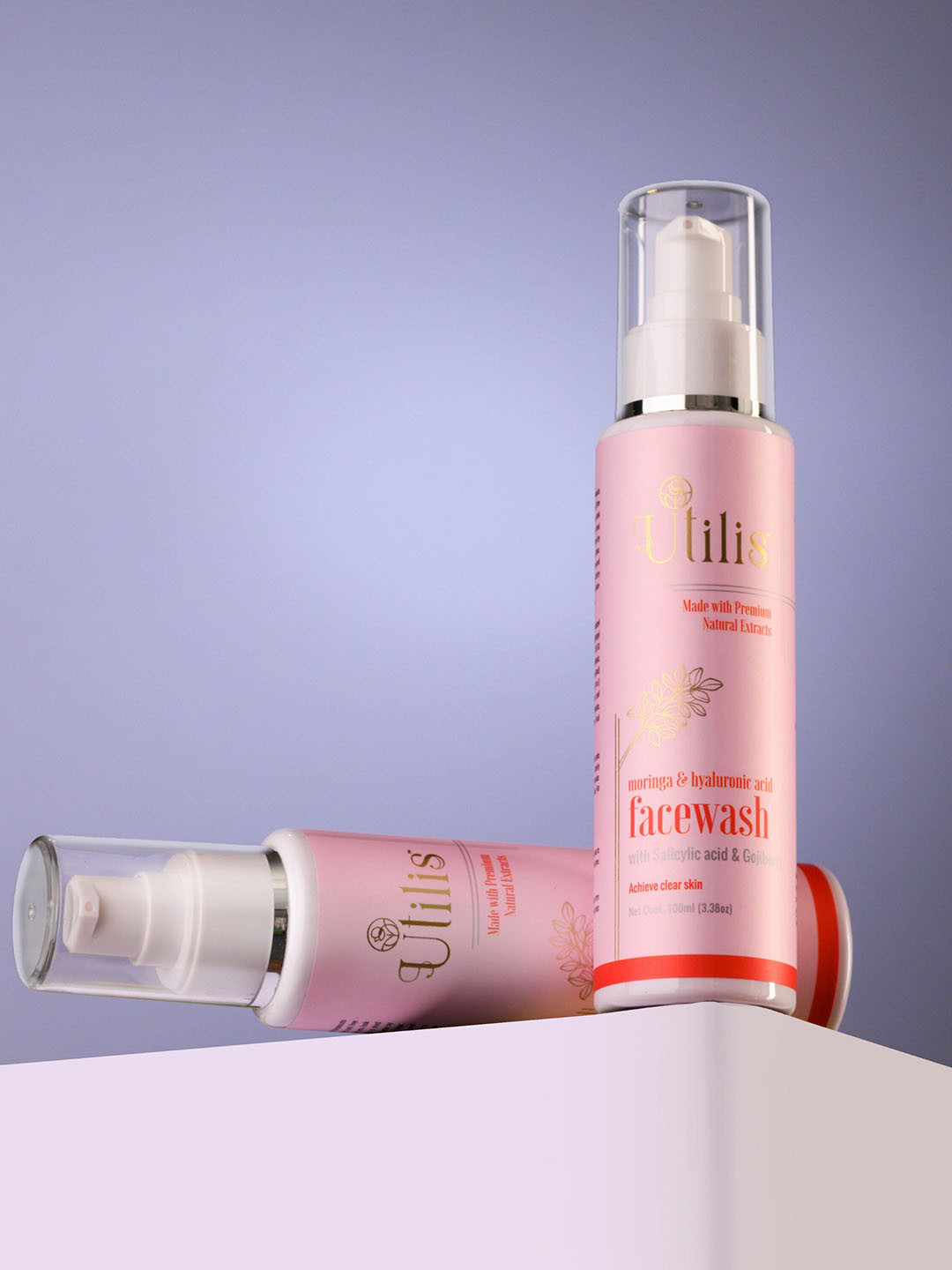 UTILIS Hyaluronic Acid Brightening Face Wash - 100 ml