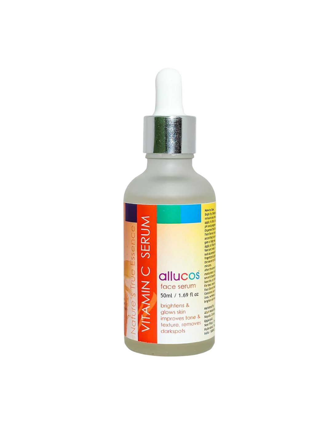 ALLUCOS Vitamin C Serum For Brightens Lines & Pores - 50 ml