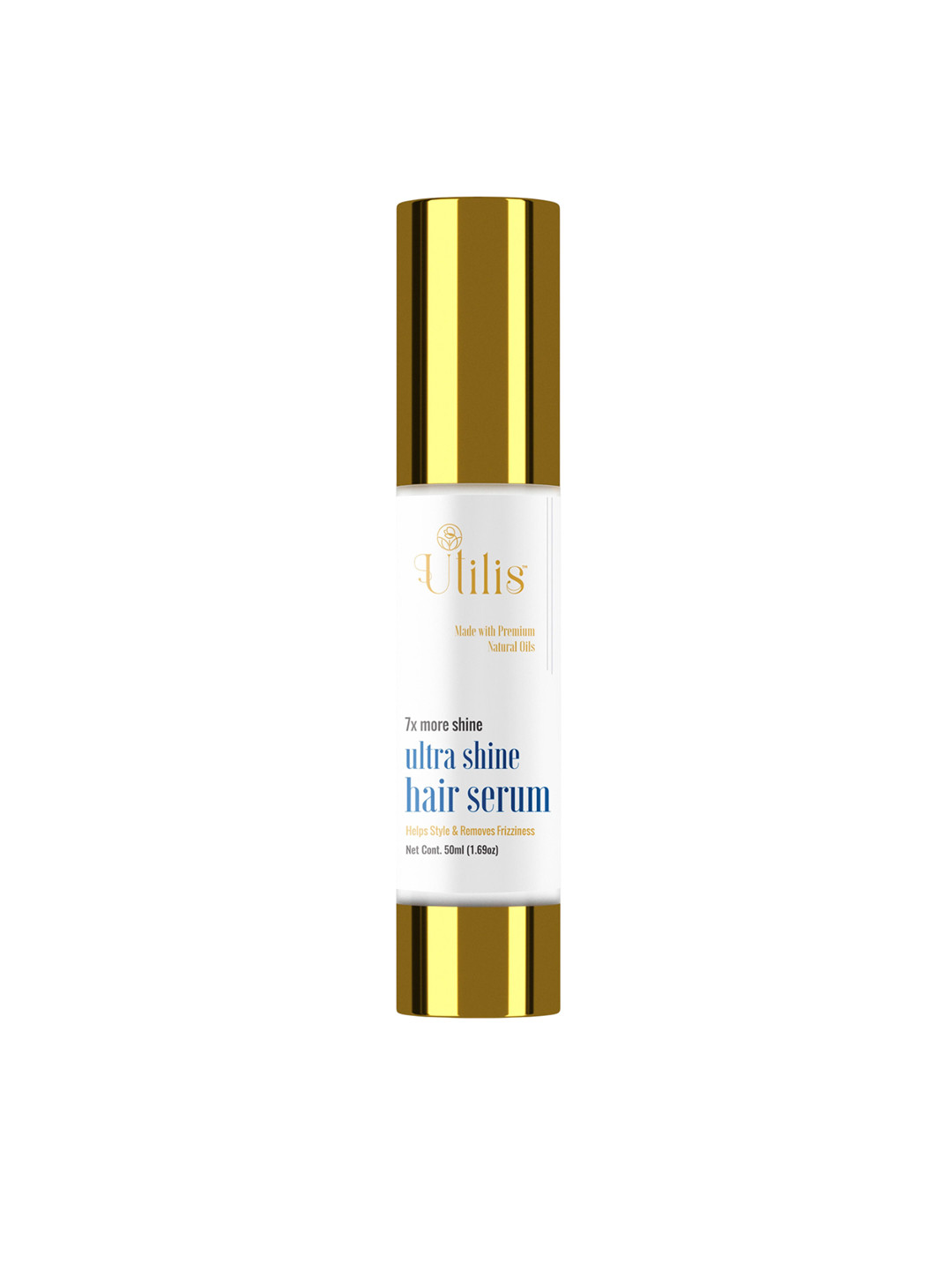 UTILIS Ultra Shine Smoother & Stronger Hair Serum - 50 ml