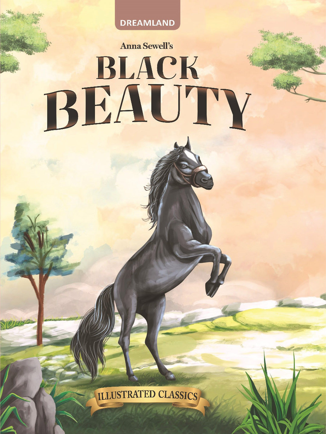 Dreamland Black Beauty - Illustrated Abridged Classics for Children Book