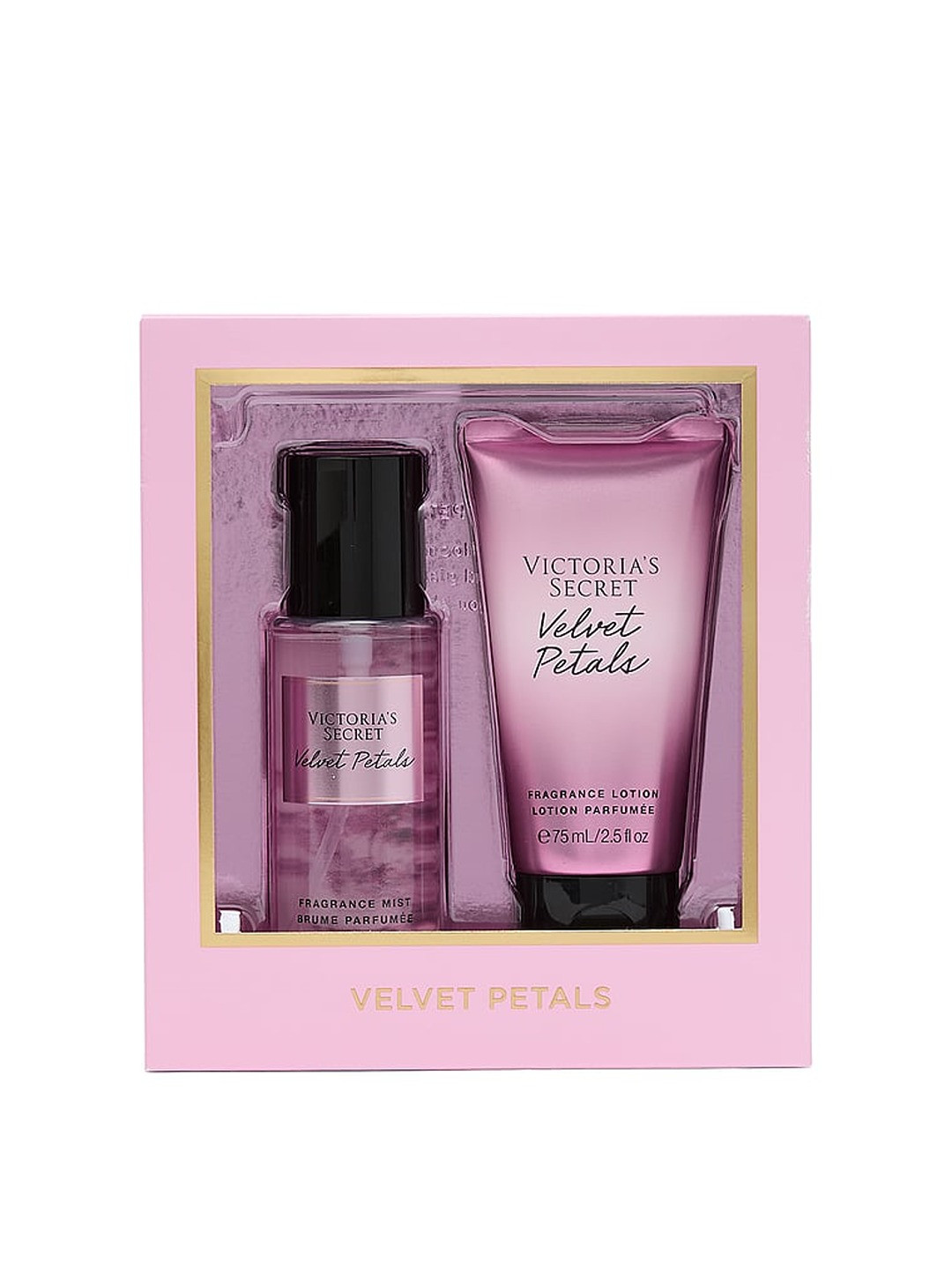 Victoria's Secret Velvet Petals Fragrance Mist 2-Piece Gift Set