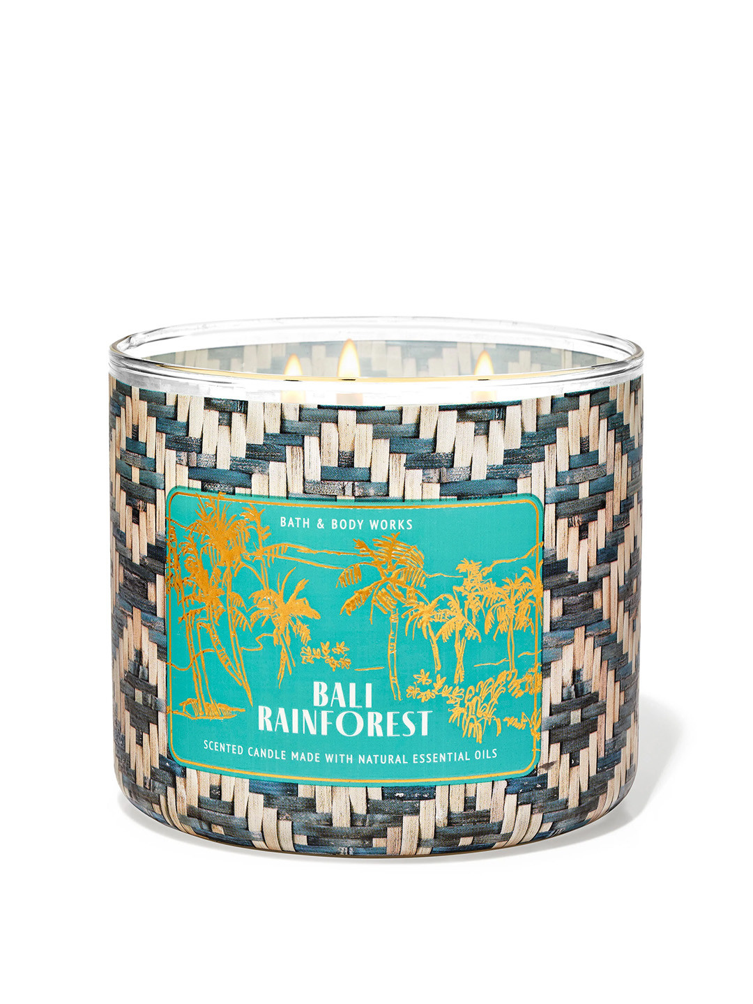 Bath & Body Works Bali Rainforest 3-Wick Scented Candle - 411g