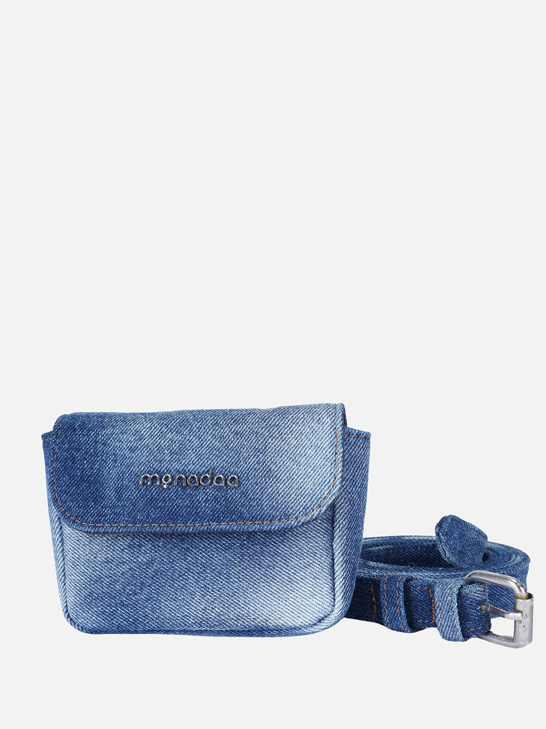 Monadaa Textured Waist Bag