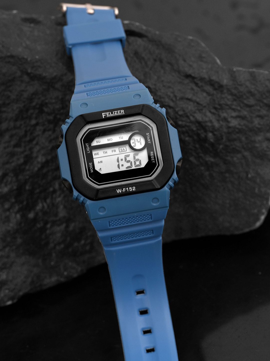 FELIZER Men Digital Multi Function LED Watch LSKA-152-Blue