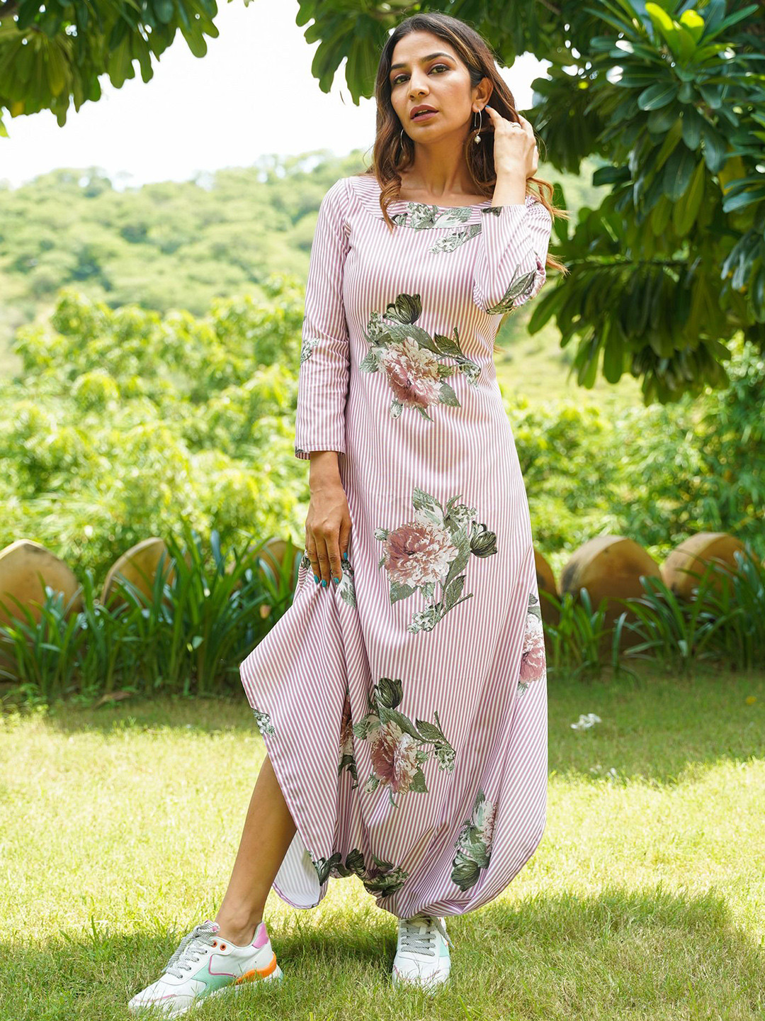 Pasha Women Printed Dhoti Jumpsuit